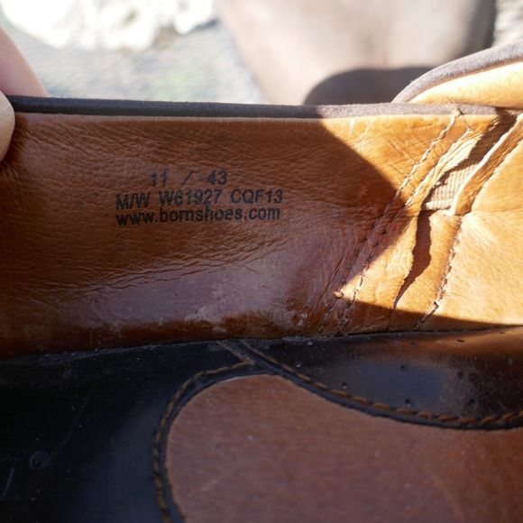 Born Shoes Toby II Slip On Clogs W61927 Brown Leather Closed Toe Womens 11 M - Picture 9 of 12